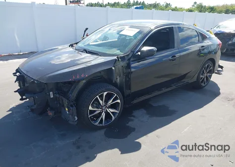 2020 Honda Civic Sport из США, поврежденный, VIN 2HGFC2F89LH591733